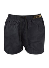 Moschino - Moschino Gold Lettering Side Logo Swimshorts - 200063 - Black Gold