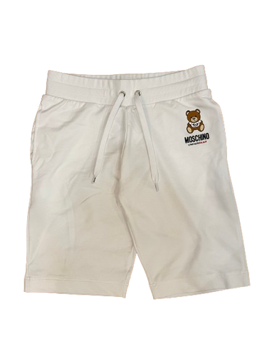 Moschino Track - Teddy Toy Shorts - 500134 - White