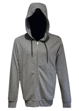 Moose Knuckles - Hornaday Small Logo Zip Thru Hooded Sweatshirt - 200663 - Grey