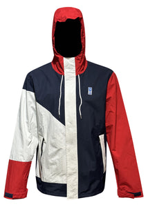 North Sails - Colour Block Hooded Sailing Jacket - 099518 - Navy White Red