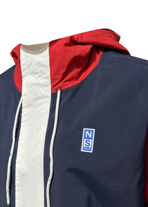 North Sails - Colour Block Hooded Sailing Jacket - 099518 - Navy White Red