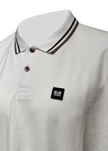 Weekend Offender - Sydney Classic Tipping Polo Shirt - 400380 - White