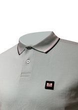 Weekend Offender - Temple City Tipping Polo Shirt - 300391 - Aqua