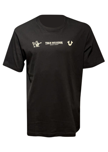 True Religion - Small Logo T-Shirt - 300436 - Black