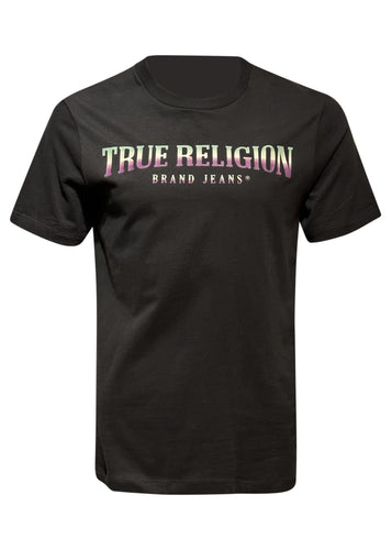 True Religion - Faded Logo T-Shirt - 300432 - Black