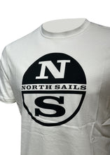 North Sails - Big North Sails Front Logo T-Shirt - 400330 - White