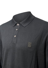 Luke - Venice Long Sleeves Classic Polo Shirt - 400301 - Black