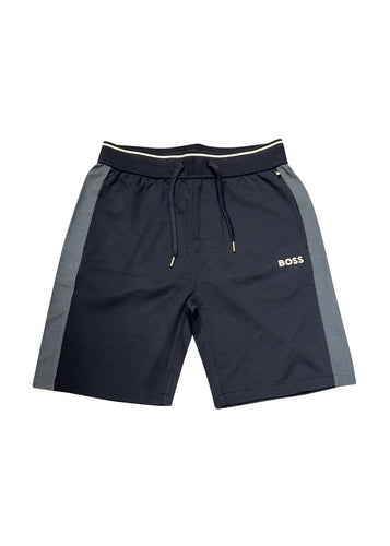 Boss - Oxford Panel Detail Shorts - 300443 - Navy