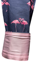 Claudio Lugli - Regular Fit Flamingo Shirt - 400289 - Navy