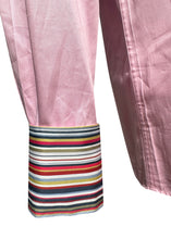 Claudio Lugli - Multicolour Buttons Stripes Details Shirt - 200871 - Pink