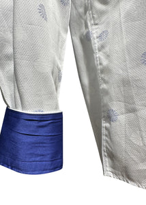 Claudio Lugli - Fine Dot Print Long Sleeves Shirt - 400375 - White