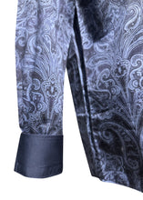 Guide London - Paisley Print Long Sleeves Shirt - 400243 - Blue