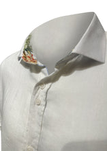 Guide London - Linen Mix Short Sleeves Shirt - 300628 - White