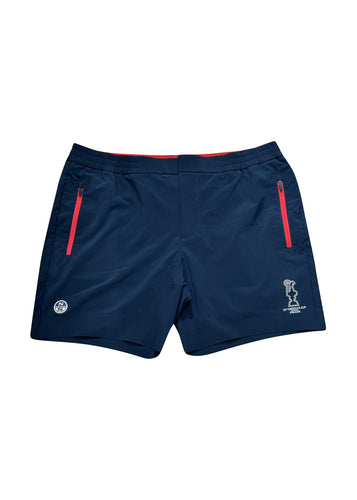Prada X North Sails - Zip Pocket Swim Shorts - 099538 - Navy