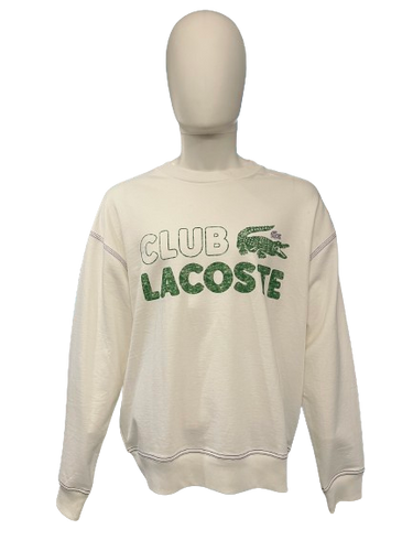 Lacoste - Club Vintage Sweatshirt - 500566 - White