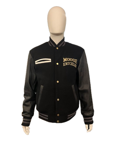 Moose Knuckles - Varsity Bomber Jacket - 600108 - Black