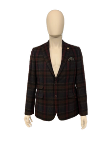 Guide London - Tartan Check Mix Blazer - 400515 - Check