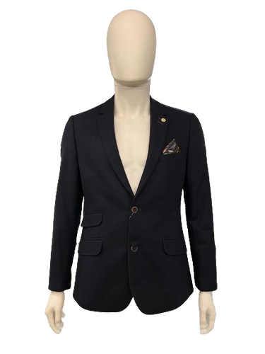 Guide London - Wool Mix Blazer - 400346 - Navy