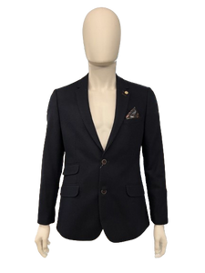 Guide London - Wool Mix Blazer - 400346 - Navy