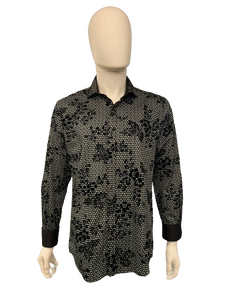 Guide London - Rose Dots Shirt - 600302 - Black Olive