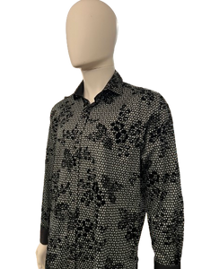 Guide London - Rose Dots Shirt - 600302 - Black Olive