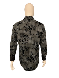 Guide London - Rose Dots Shirt - 600302 - Black Olive