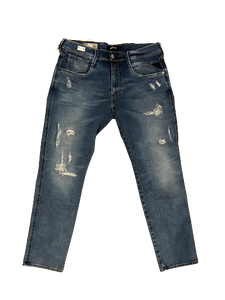 Replay - Rip Repair Anbass Jeans - 500195 - Denim