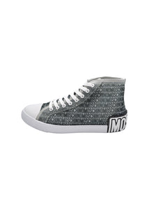 Moschino - Multi Printed Mid Top Heel Logo Shoe - 200308 - Multiprint