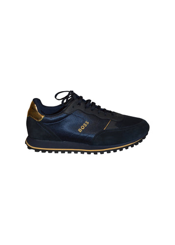 Hugo Boss - Parkour Runner Nylon Trainer - 300126 - Navy Gold