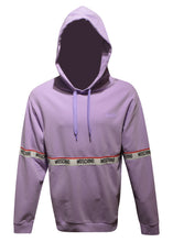 Moschino - Overhead Hoodie Iconic Moschino Tape Detail On Chest - 400120 - Lilac