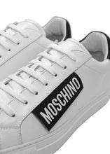 Moschino - Classic Low Top Side Moschino Tab Tennis Shoe - 200306 - White