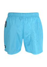 Moschino - Moschino Milano Double Question Mark Logo Swimshorts - 200060 - Turquoise