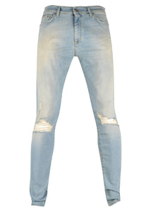 Represent - Skinny Ripped Jeans - 098130 - Blue