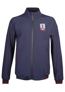 Prada X North Sails - Exclusive 36th America's Cup Collection Zip Through Carbon Detail Jacket - 099535 - Navy Red
