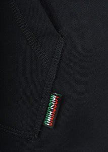 Moschino - Italian Flag Moschino Logo On Hood Jacket - 800012 - Black