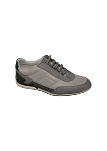 Hugo Boss - Saturn Low Pro Heel Detail Trainer - 300470 - Grey