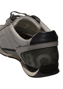 Hugo Boss - Saturn Low Pro Heel Detail Trainer - 300470 - Grey