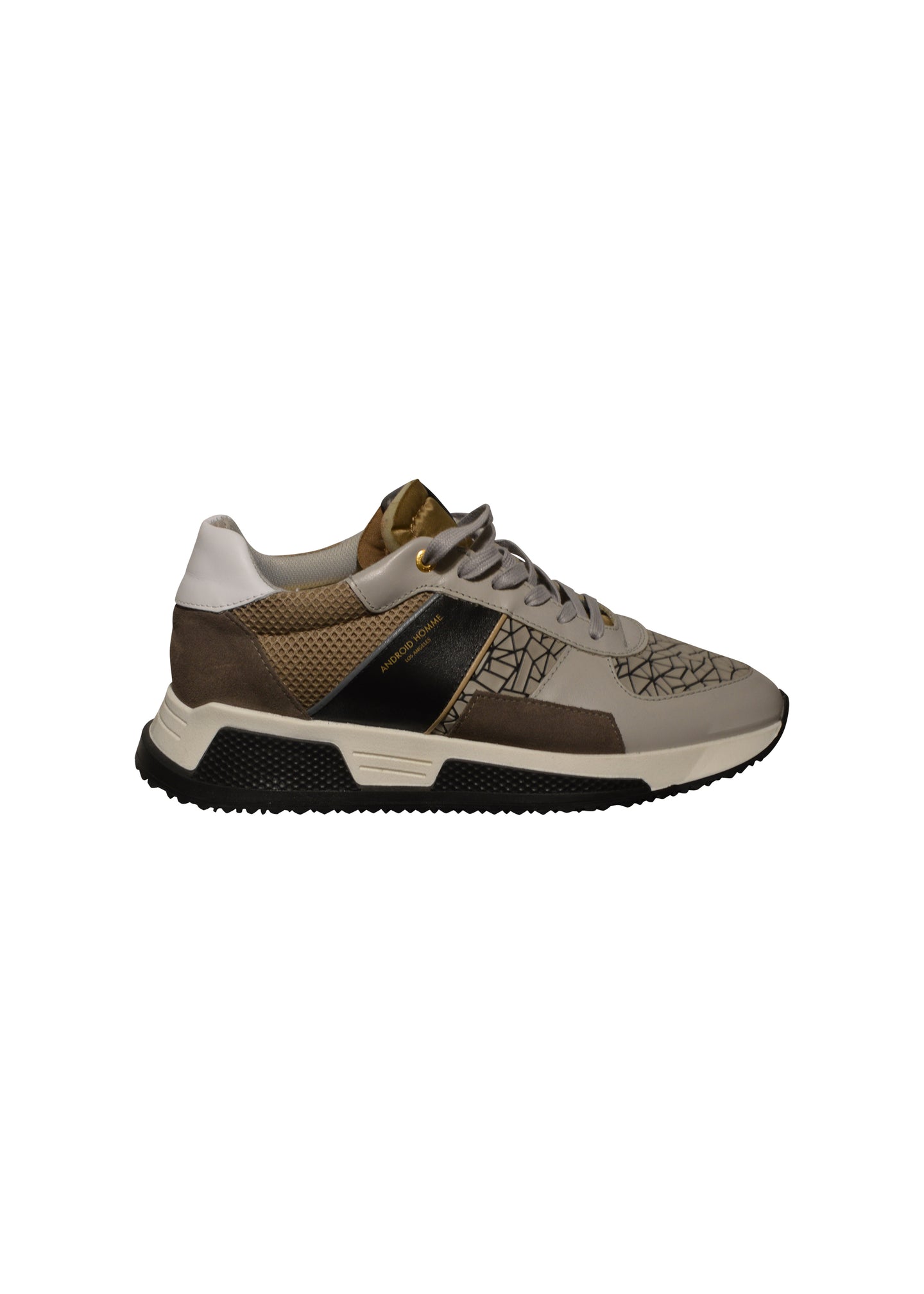 Android Homme - Mosaic Mix Runner - 300451 - Grey Black