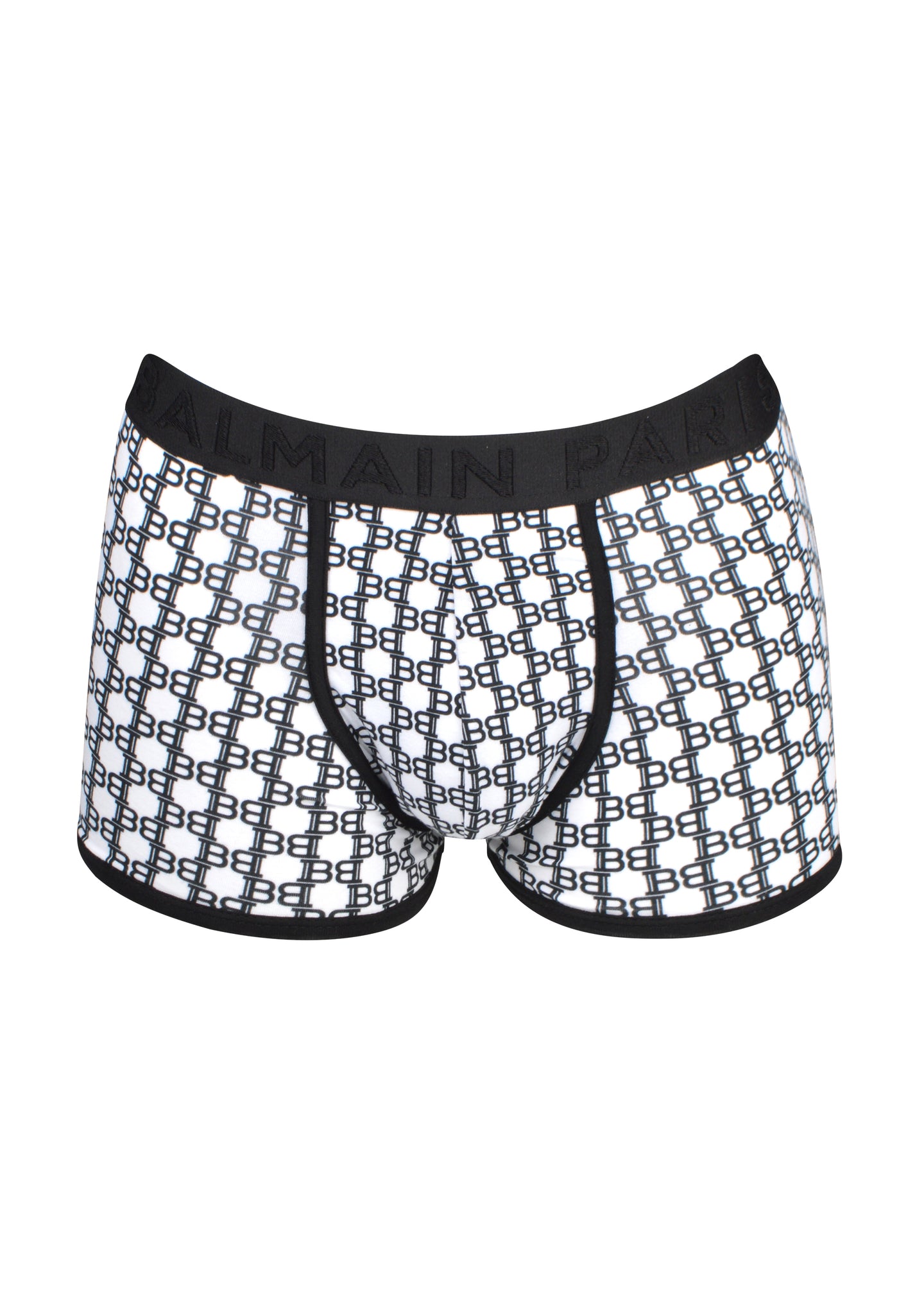 Balmain - Monogram Iconic B All Over Print Boxers - 100159 - CBRLC65130 - White