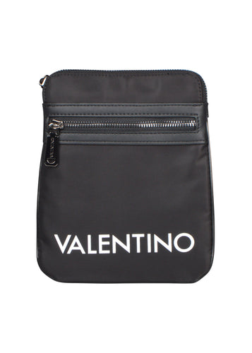 Valentino - Medium Cross Body Multi Branded Logo Strap Big Logo Front - 100060 - Black