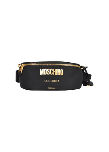 Moschino - Classic Moschino Couture Logo Bumbag - 098167 - A7706 8205 - Black Gold