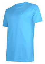 Versace Collection - Short Sleeve Iconic Half Medusa T-Shirt - 095010 - V800683 - Turquoise