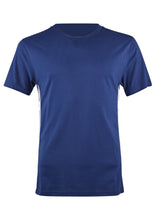 Moschino - Crewneck Tape Detail On Side T-Shirt - 200064 - Navy