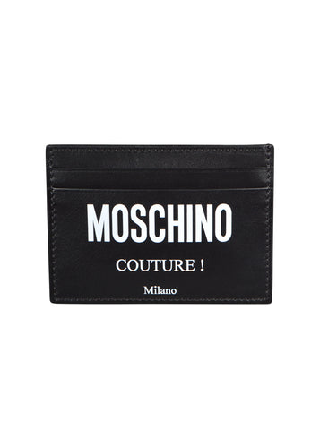 Moschino - Credit Card Holder - 100030 - A81038001 - Black