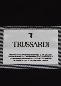 Tussardi-Crewneck T Shirt Trussardi Box Logo - 100337 - Black