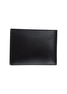 Moschino - Billfold Leather Wallet Moschino Couture Logo - 100029 - A81018001 - Black