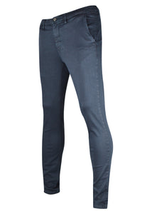 Replay - SLIM FIT ZEUMAR HYPERCHINO COLOUR JEANS Stretch Cotton - 100071 - Navy