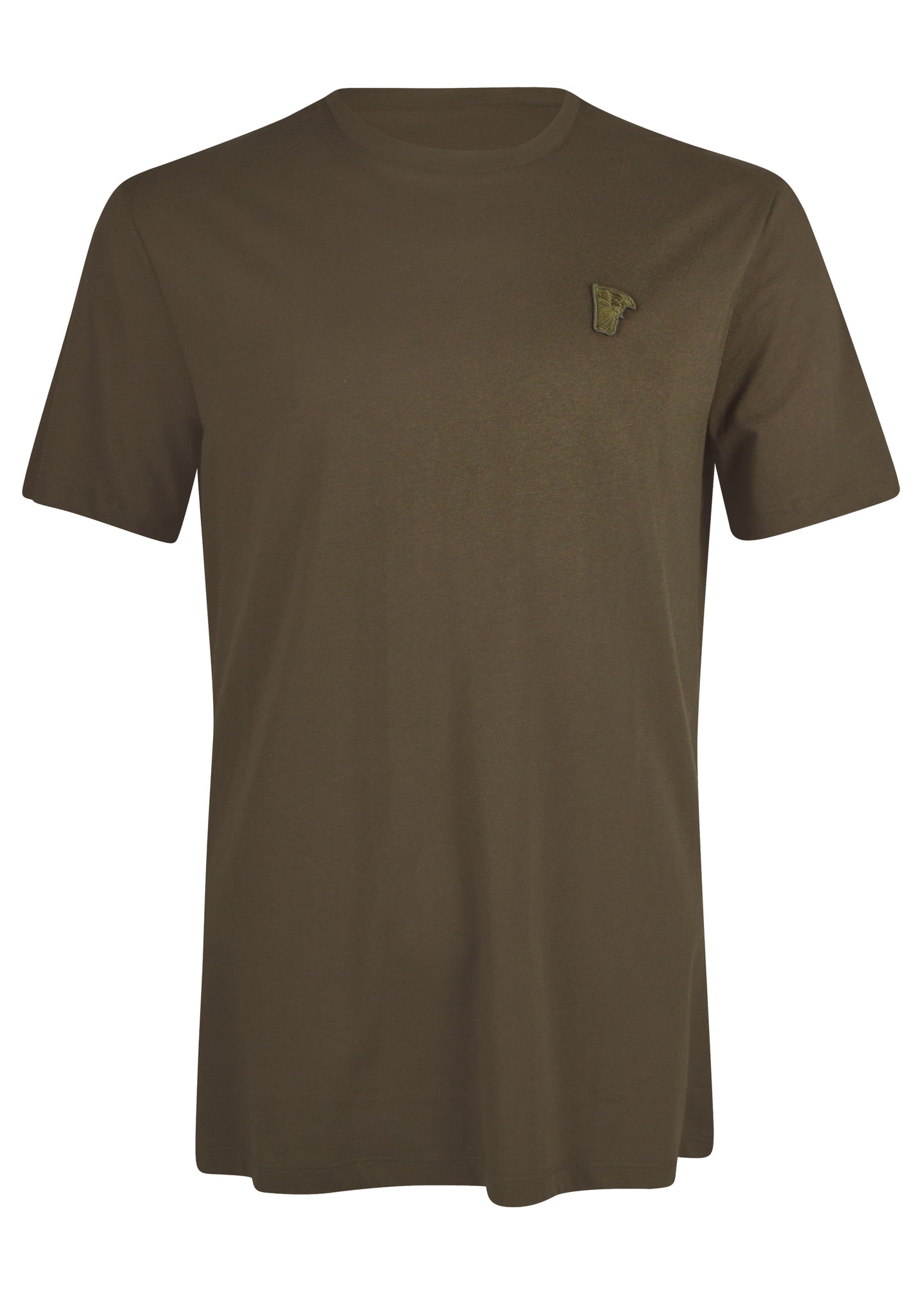 Versace Collection - Classic Iconic Half Medusa Short Sleeve T-Shirt - 097000 - V800683R - Khaki