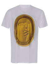 Trussardi-Crew NECK T Shirt Iconic Vintage Image - 100336 -White
