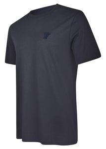 Versace Collection - Classic Iconic Half Medusa Short Sleeve T-Shirt - 097000 - V800683R - Blue